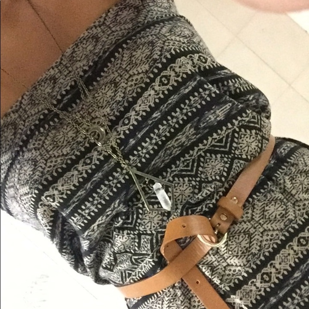 Patterned dress